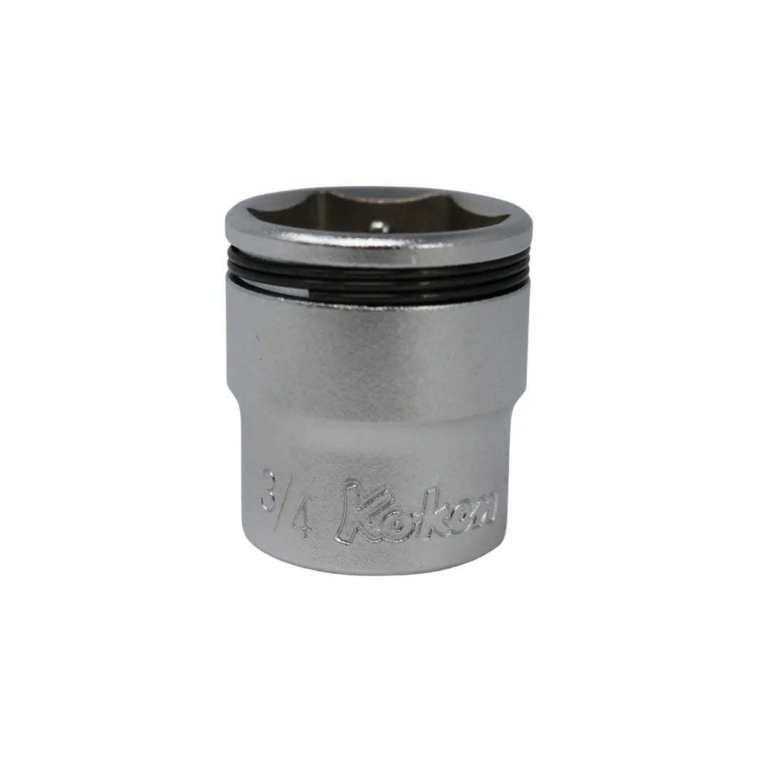 3/8 Sq. Dr. SAE Nut Grip Chrome Socket in 3/4