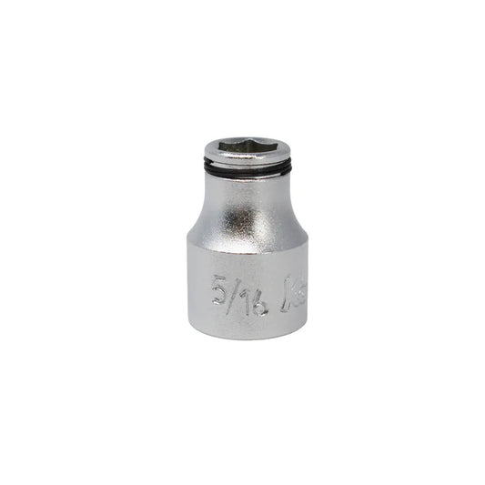 3/8 Sq. Dr. SAE Nut Grip Chrome Socket in 5/16
