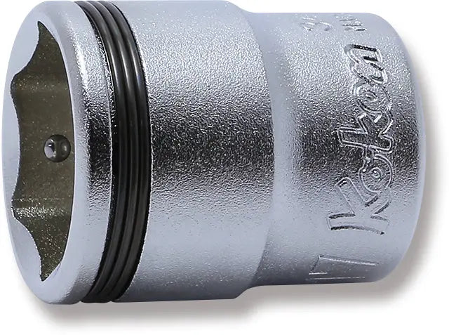 3/8 Sq. Dr. Socket 17mm Nut Grip Length 28mm