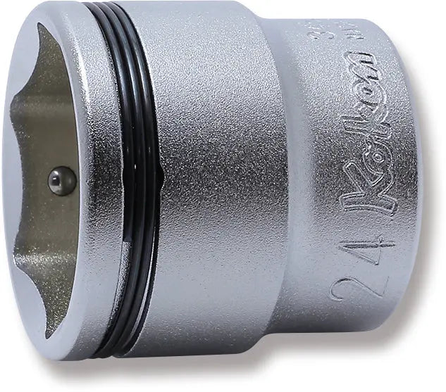 3/8 Sq. Dr. Socket 24mm Nut Grip Length 31mm