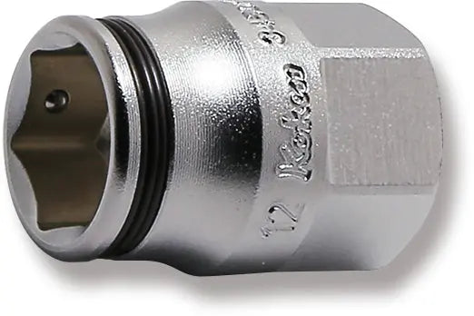 3/8 Sq. Dr. Socket 12mm Nut Grip Length 26mm Outer Hex 17mm