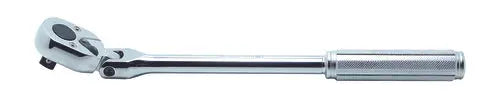 3/8 Sq. Dr. Ratchet Handle 24 teeth Flexible Head Length 265mm Push Button Metal Handle
