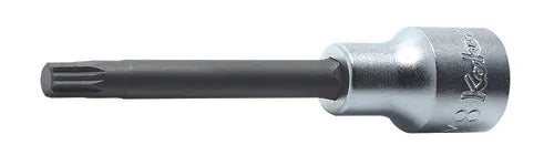1/2 Sq. Dr. Bit Socket XZN M10 Triple Square Length 120mm