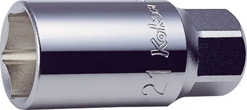 1/2 Sq. Dr. Wheel Nut Socket 21mm 6 point Length 60mm
