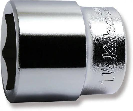 1/2 Sq. Dr. Socket 1.1/4 6 point Length 46mm