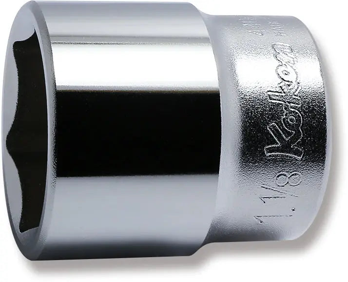 1/2 Sq. Dr. Socket 1.1/8 6 point Length 43mm