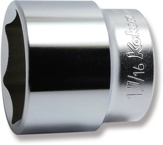 1/2 Sq. Dr. Socket 1.7/16 6 point Length 47mm