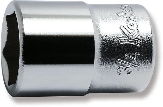 1/2 Sq. Dr. Socket 3/4 6 point Length 38mm