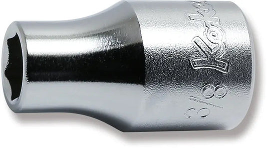 1/2 Sq. Dr. Socket 3/8 6 point Length 37mm