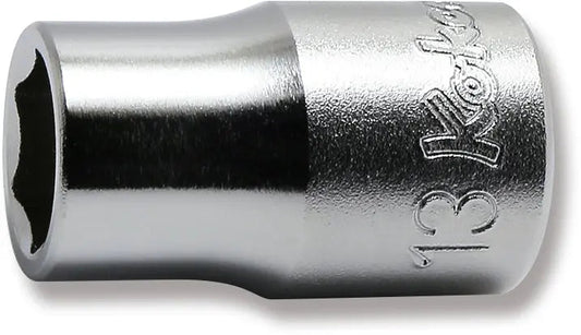 1/2 Sq. Dr. Socket 13mm 6 point Length 37mm