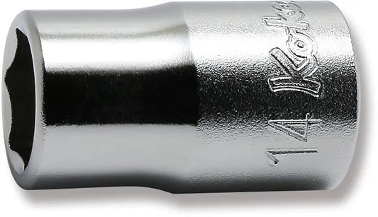1/2 Sq. Dr. Socket 14mm 6 point Length 37mm