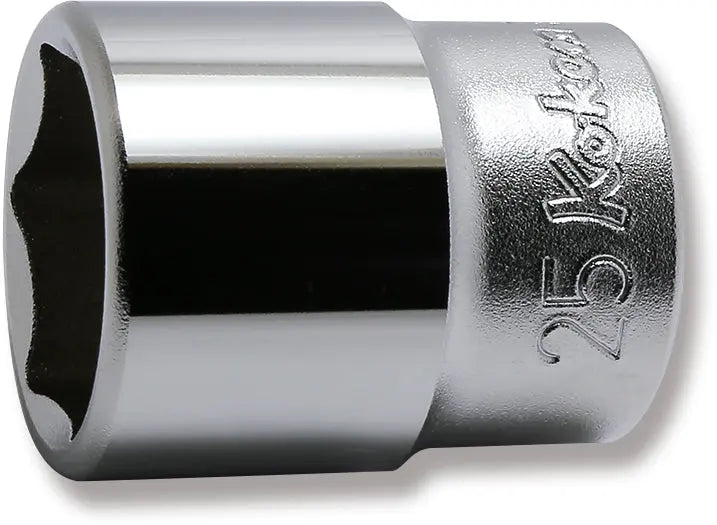 1/2 Sq. Dr. Socket 25mm 6 point Length 42mm