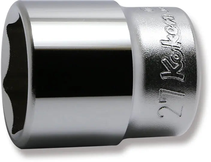 1/2 Sq. Dr. Socket 27mm 6 point Length 43mm
