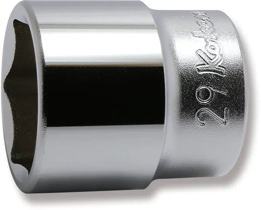 1/2 Sq. Dr. Socket 29mm 6 point Length 43mm