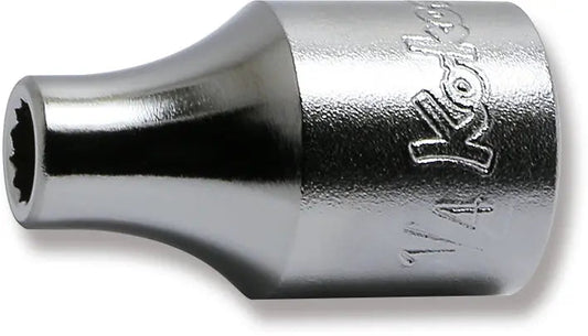 1/2 Sq. Dr. Socket 1/4 12 point Length 36mm