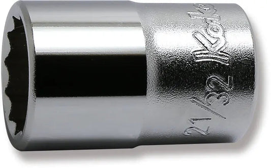 1/2 Sq. Dr. Socket 21/32 12 point Length 37mm