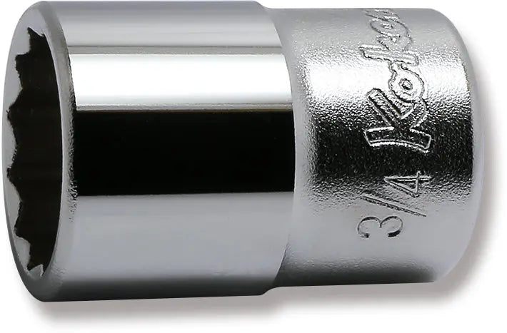 1/2 Sq. Dr. Socket 3/4 12 point Length 38mm