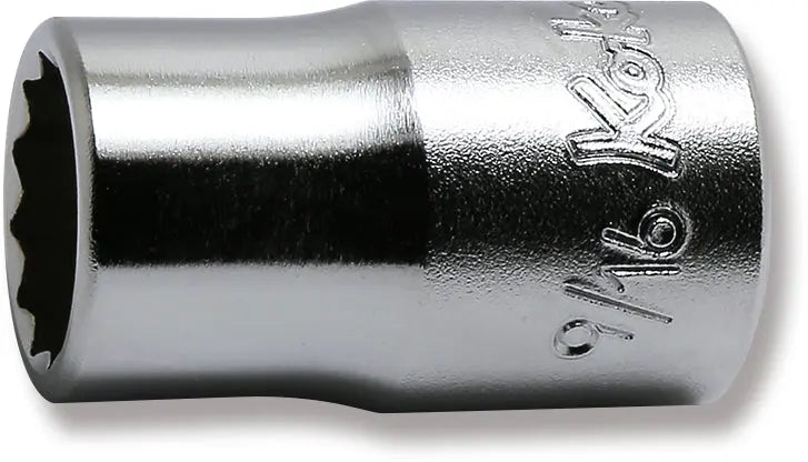 1/2 Sq. Dr. Socket 9/16 12 point Length 37mm