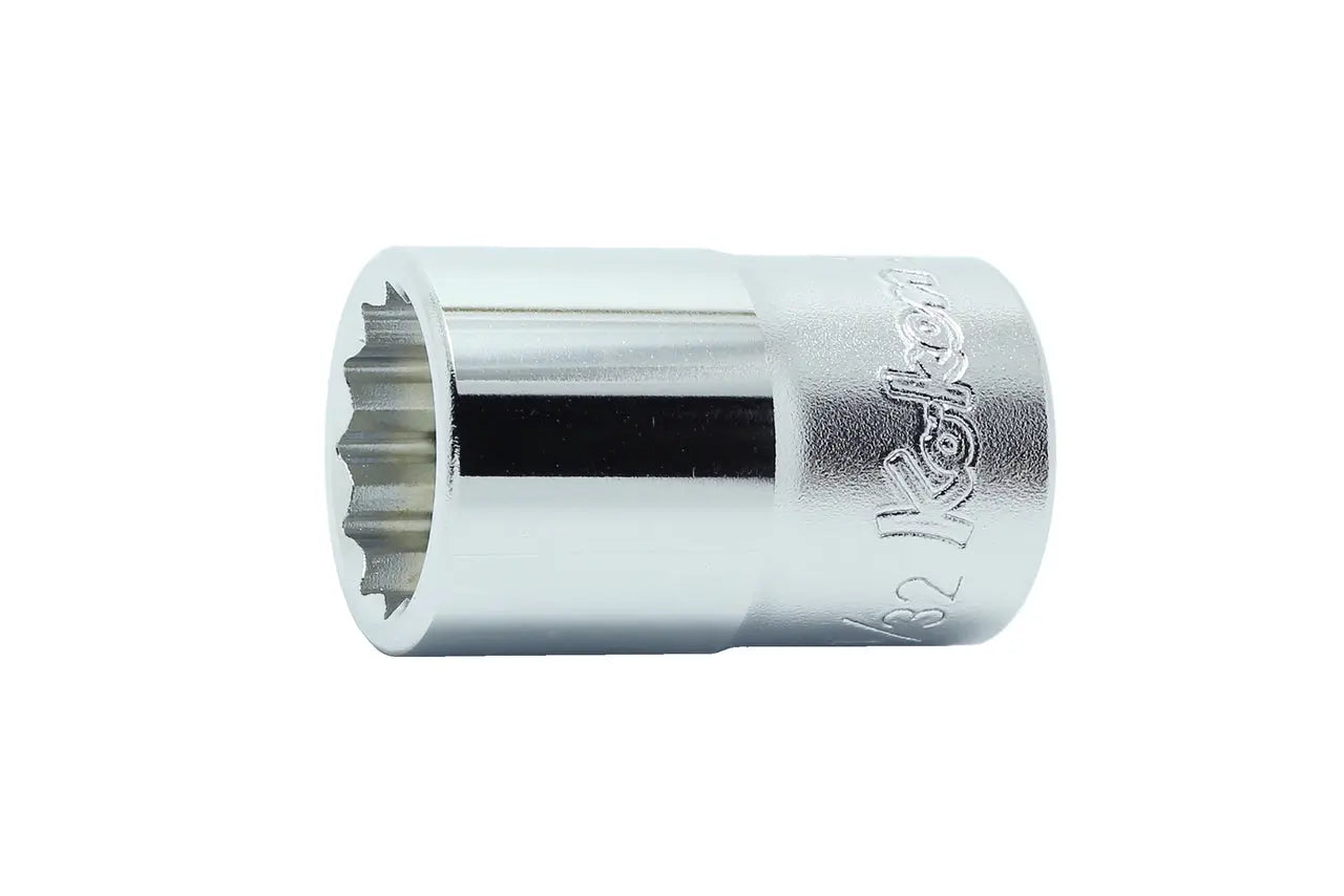 1/2 Sq. Dr. Socket 19/32 12 point Length 37mm