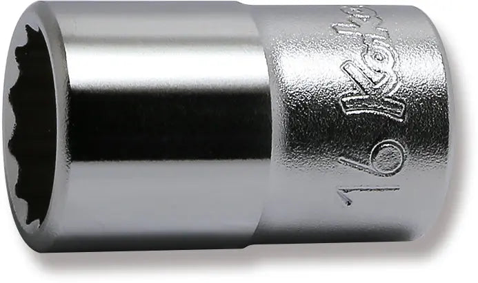 1/2 Sq. Dr. Socket 16mm 12 point Length 37mm