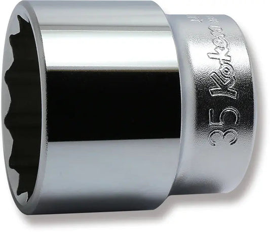1/2 Sq. Dr. Socket 35mm 12 point Length 47mm
