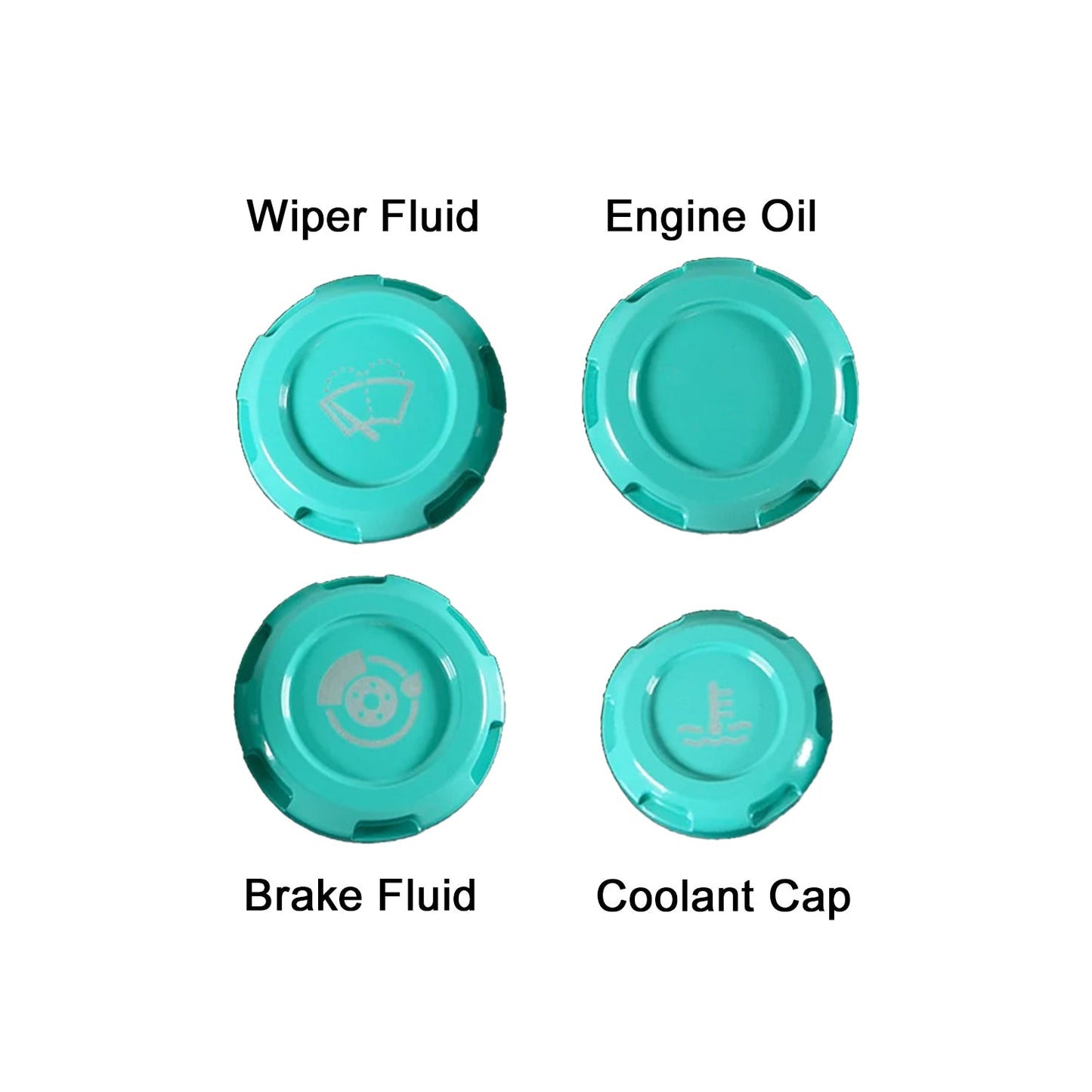 MeLe x Billetworkz Subaru Engine Bay Cap Set For 2015+ Outback