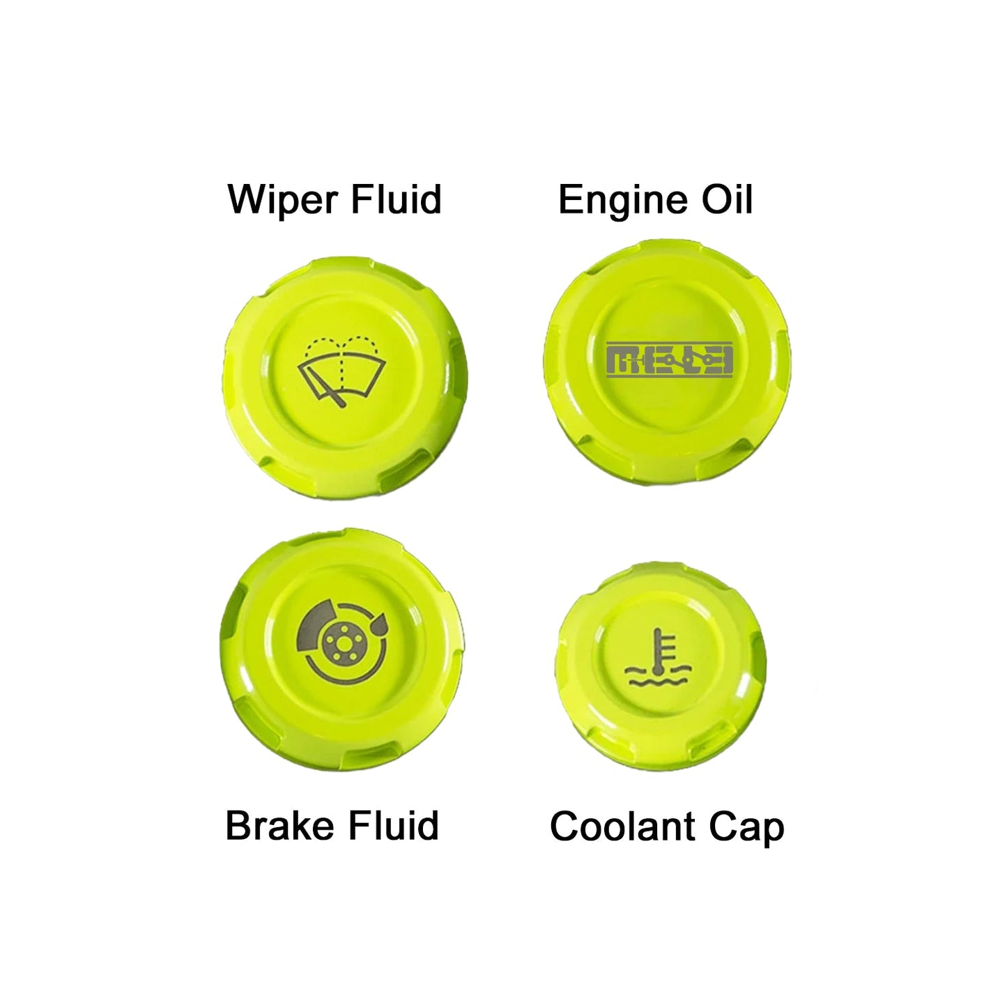 MeLe x Billetworkz Subaru Engine Bay Cap Set For 2015+ Outback