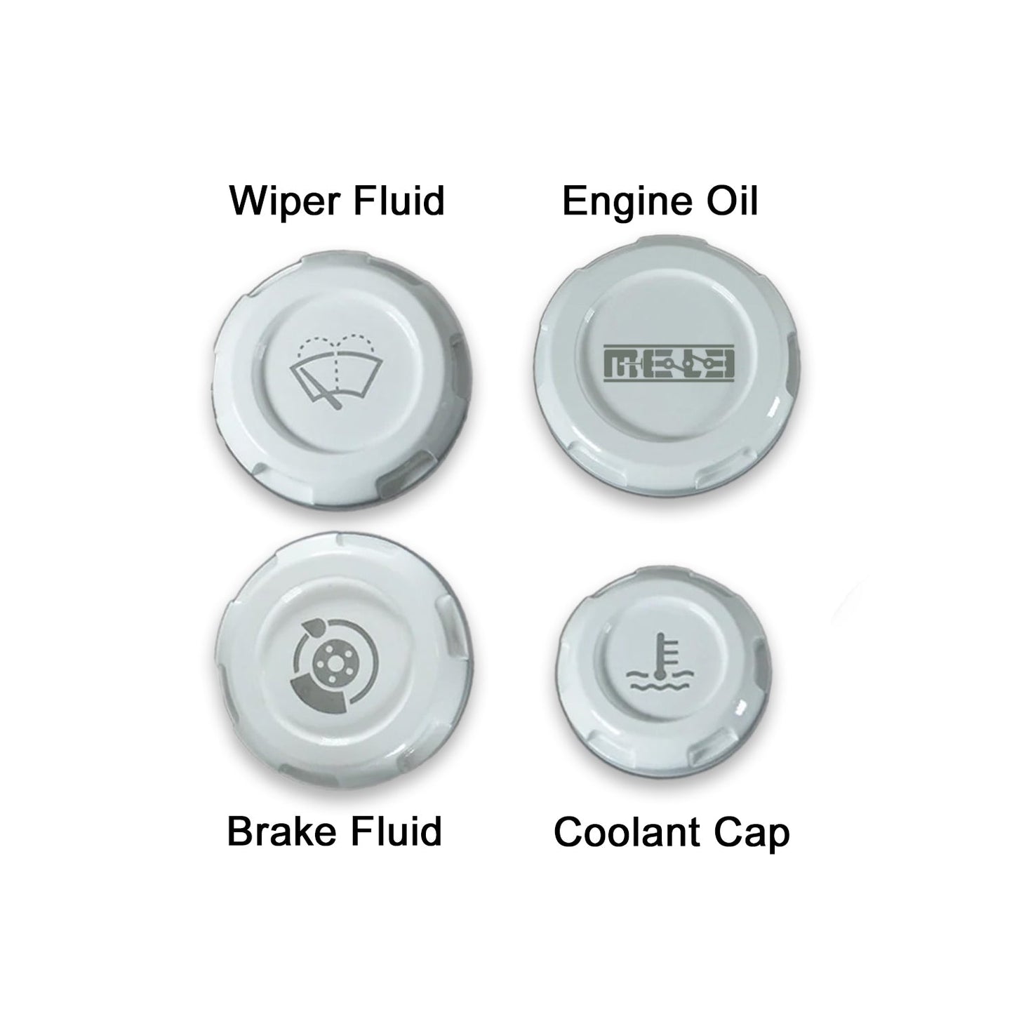 MeLe x Billetworkz Subaru Engine Bay Cap Set For 2015+ Outback