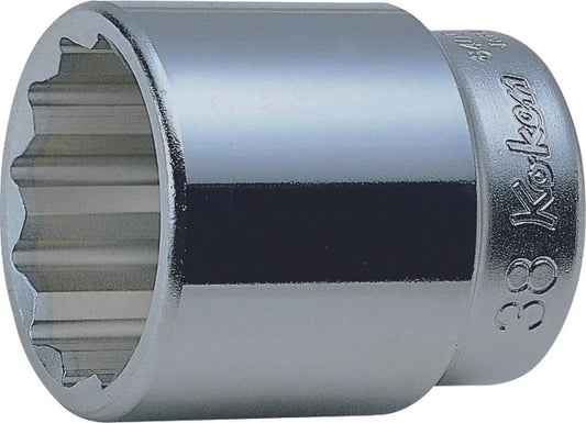 3/4 Sq. Dr. Socket 1.3/16 12 point Length 55mm