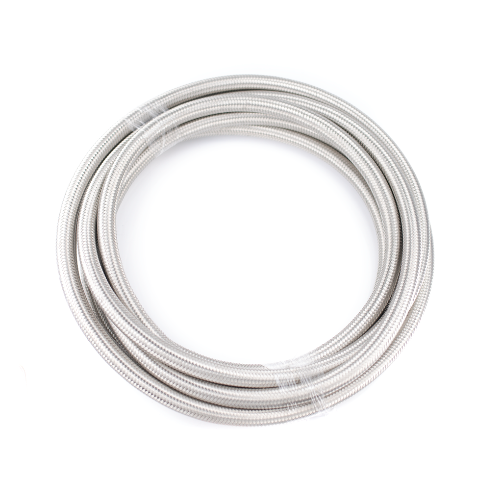 12AN Stainless Steel Hose / Line (E85 + Race Fuel Safe) - BY THE FOOT