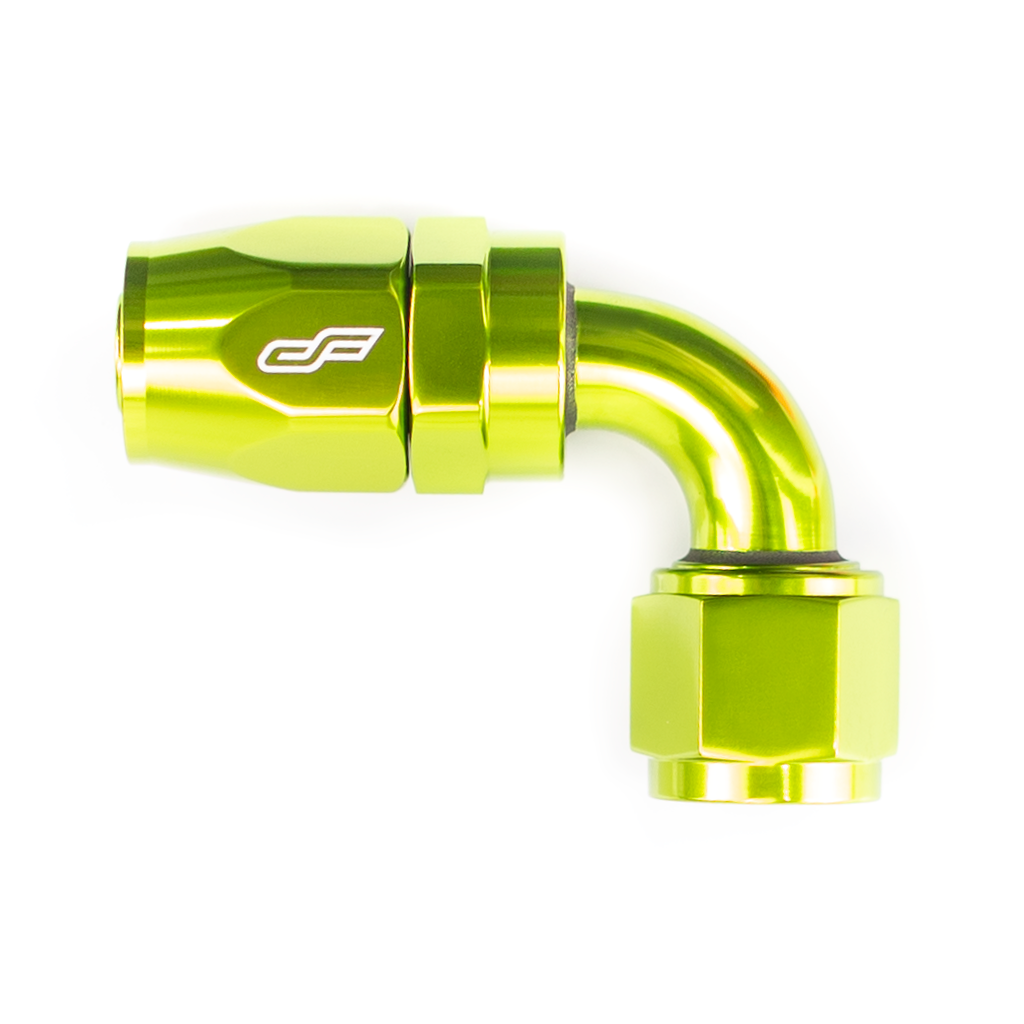 -12 AN 90 Degree Female Aluminum Hose End Fitting
