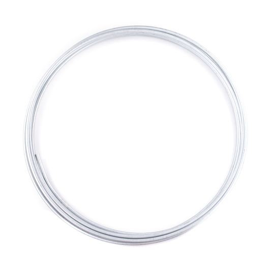 3/16" Zinc-plated Steel Hard Line - 25ft Roll