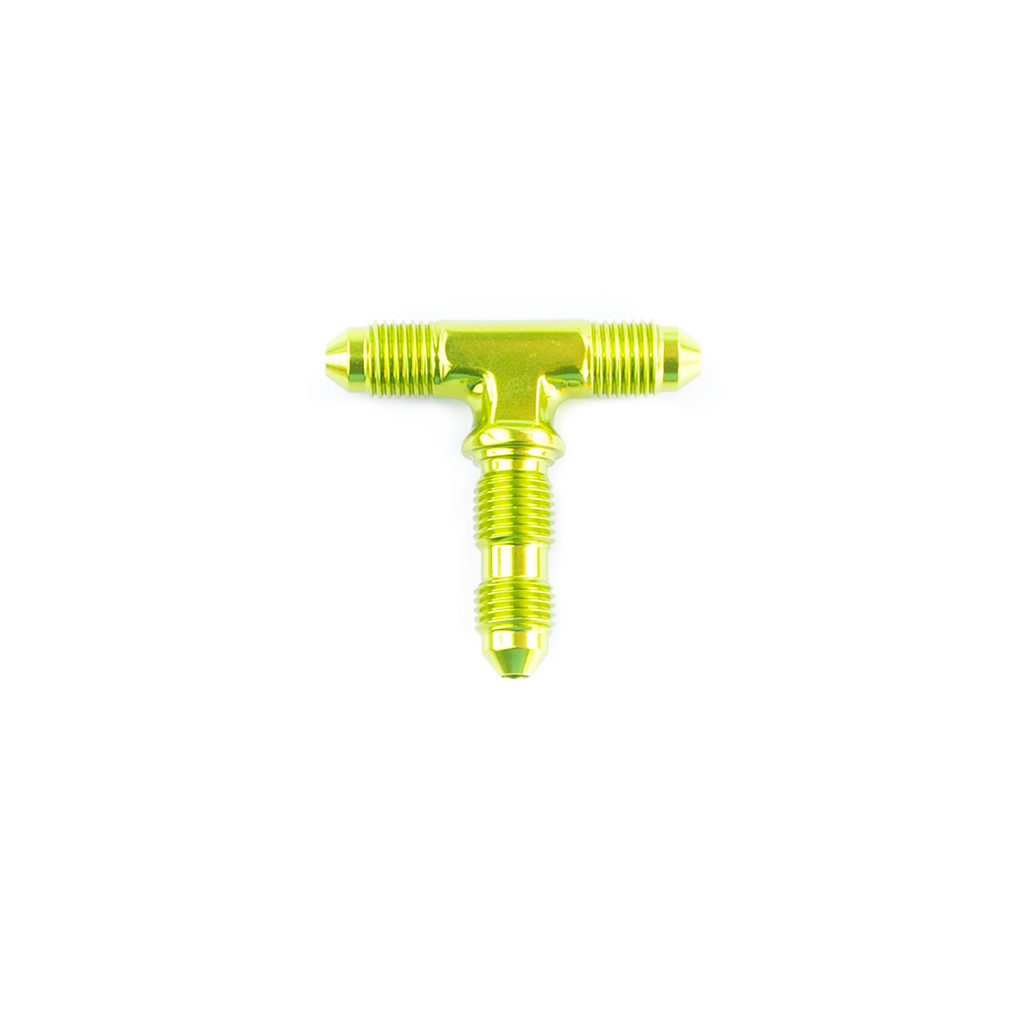 -04 AN Fitting Bulkhead Tee