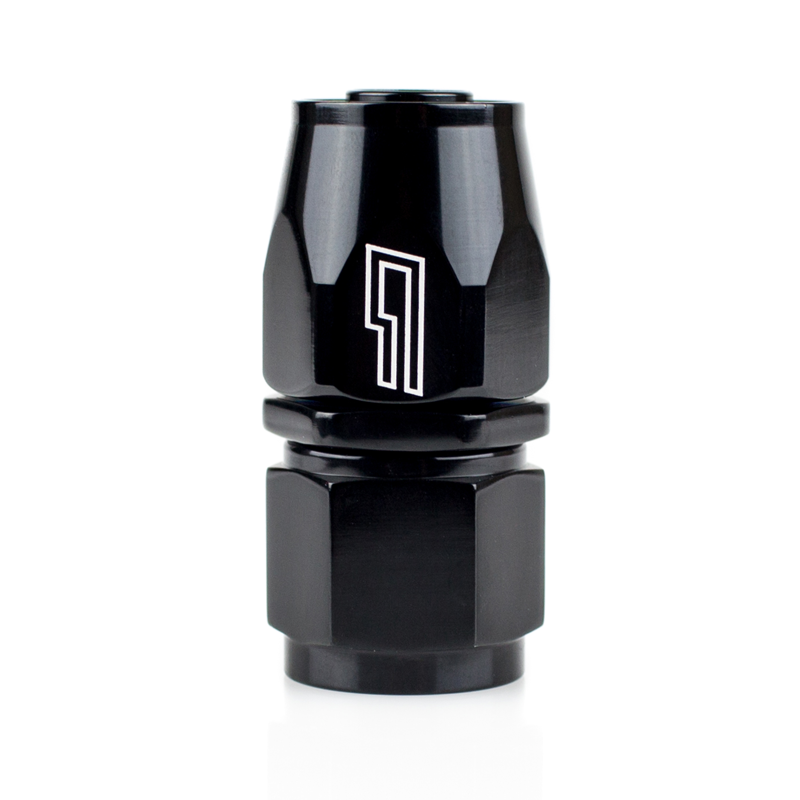 -10 AN Straight Female Aluminum Hose End (PTFE)