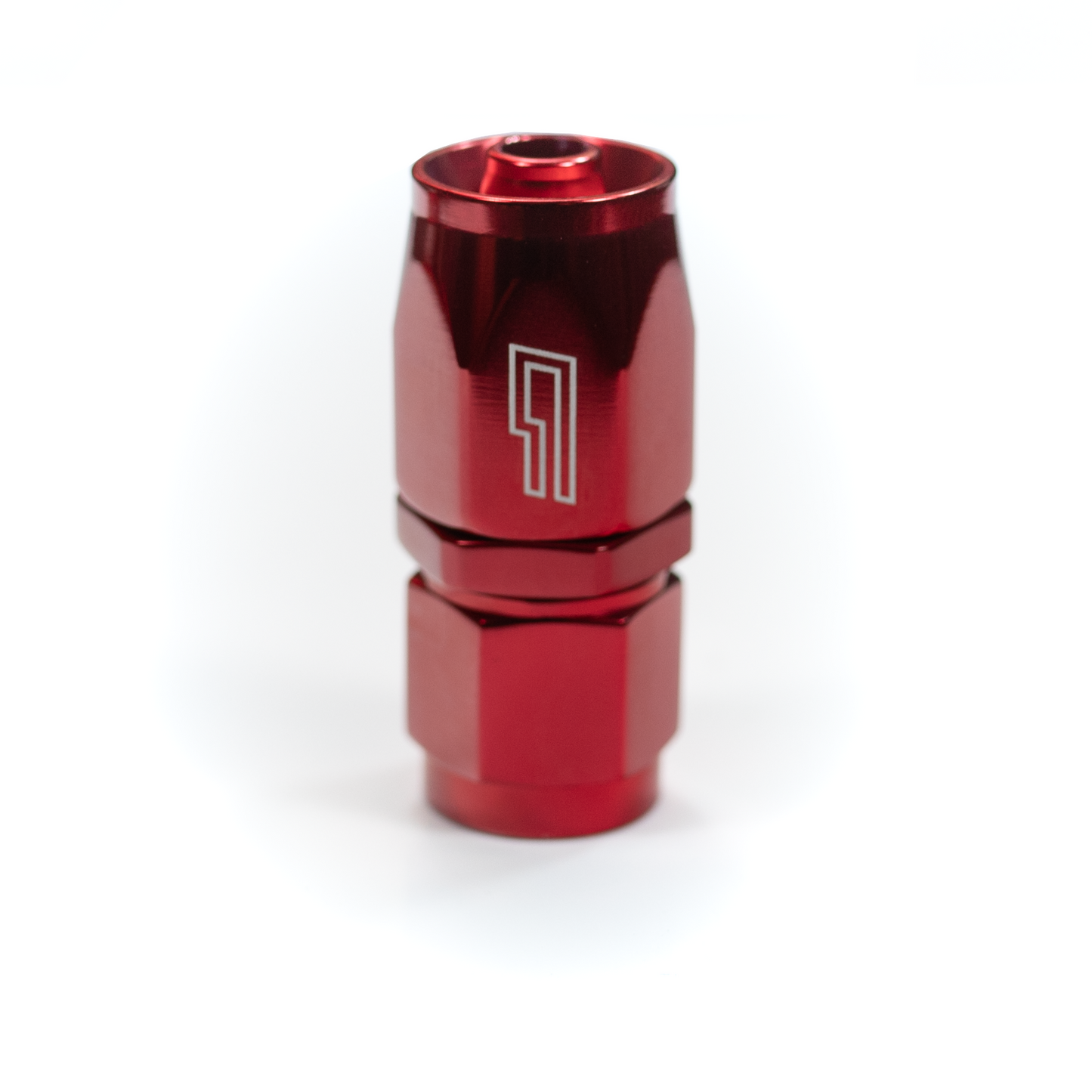 -04 Straight Female Aluminum Hose End (PTFE)