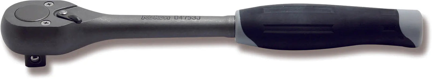 1/2 Sq. Dr. Ratchet Handle 24 teeth 250mm Plastic Handle