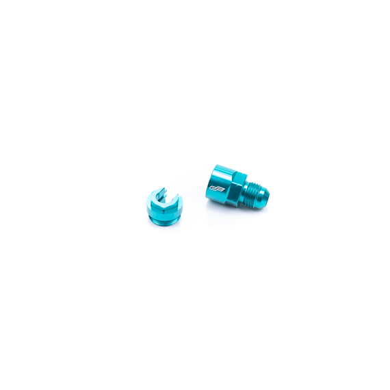 EFI Connector AN6 to 5/16" Quick Connect (Threaded Style)