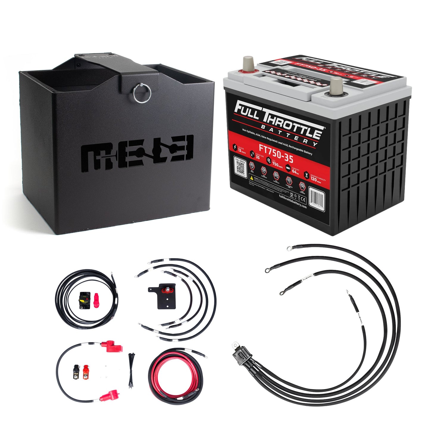 MeLe x iWire Group 35 Battery Relocation Kit for 2004 - 2007 STI