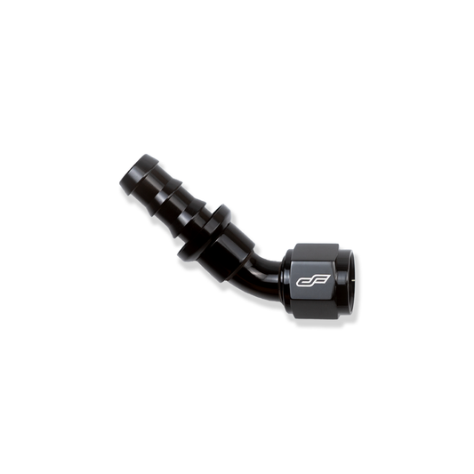 -4 AN 45 Degree Female Push-Loc Fitting