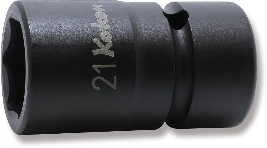 1/2 Sq. Dr. Socket 21mm 6 point 54mm Sleeve Drive