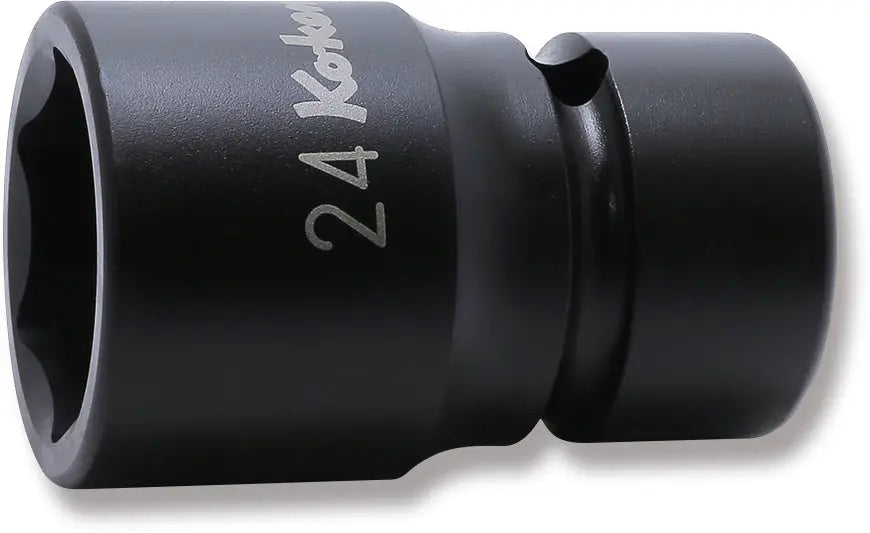 1/2 Sq. Dr. Socket 24mm 6 point 54mm Sleeve Drive