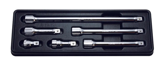 3/8 Sq. Dr. Extension Bar Set 32-250mm ABS Tray 6 pieces