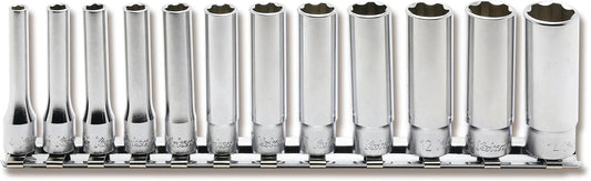 1/4 Sq. Dr. Socket Set 4-14mm Surface 12 pieces