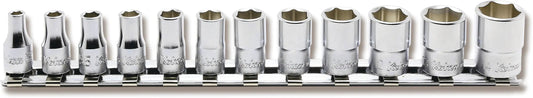 1/4 Sq. Dr. Socket Set 4-14mm 6 point 12 pieces