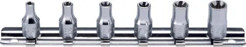 1/4 Sq. Dr. 6 piece TORX® Socket Set E4-E10