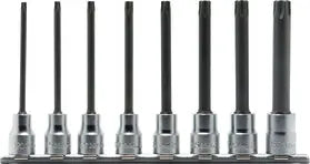 3/8 Sq. Dr. 8 Piece Round Shank TORX® Bit Socket Set T20-T55