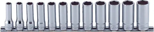 3/8 Sq. Dr. Socket Set 8mm-19mm 6 point 300mm 12 pieces