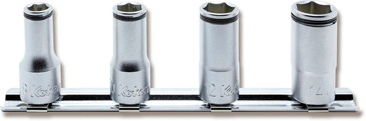 3/8 Sq. Dr. Semi-Deep NUT GRIP® Socket Set, 8mm-14mm - 4 pieces