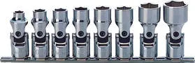 3/8 Sq. Dr. Universal Socket Set 8mm-19mm 6 point 200mm 8 pieces