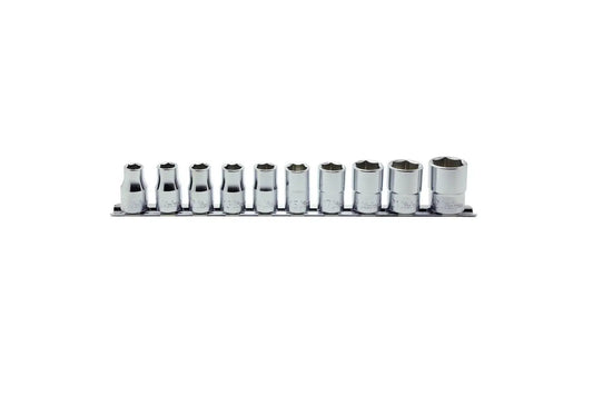1/2 Sq. Dr. Socket Set 10-22mm 12 point 300mm 10 pieces